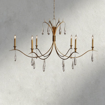Celine Chandelier 36", 59" - cyranlamps