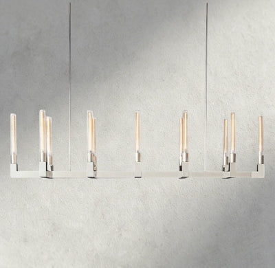 Cennela Linear Chandelier 55", 67" - cyranlighting