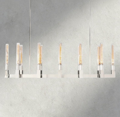 Cennela Linear Chandelier 55", 67" - cyranlighting