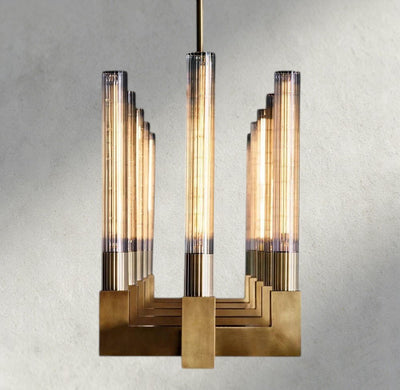 Cennela Linear Chandelier 55", 67" - cyranlighting
