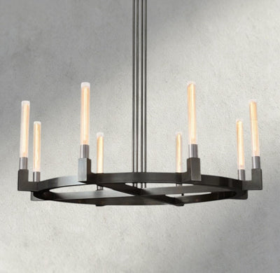Cennela Round Chandelier 36", 48", 60", 72" - cyranlighting