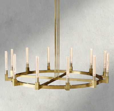 Cennela Round Chandelier 36", 48", 60", 72" - cyranlighting
