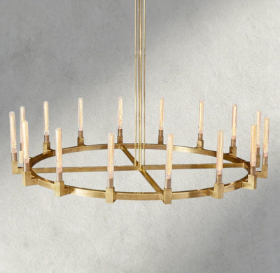 Cennela Round Chandelier 36", 48", 60", 72" - cyranlighting