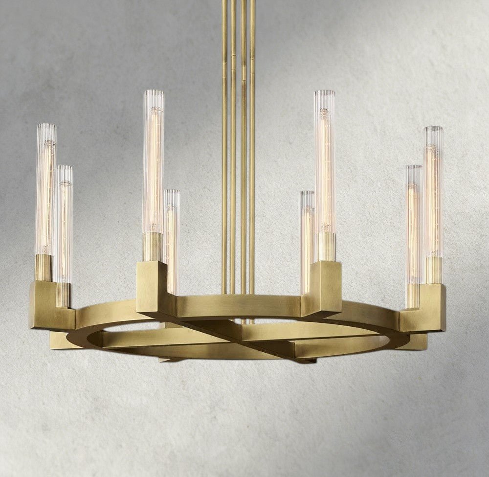 Cennela Round Chandelier 36", 48", 60", 72" - cyranlighting