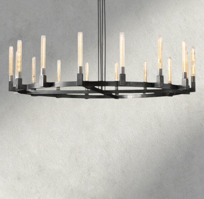 Cennela Round Chandelier 36", 48", 60", 72" - cyranlighting