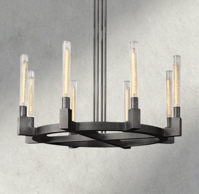 Cennela Round Chandelier 36", 48", 60", 72" - cyranlighting