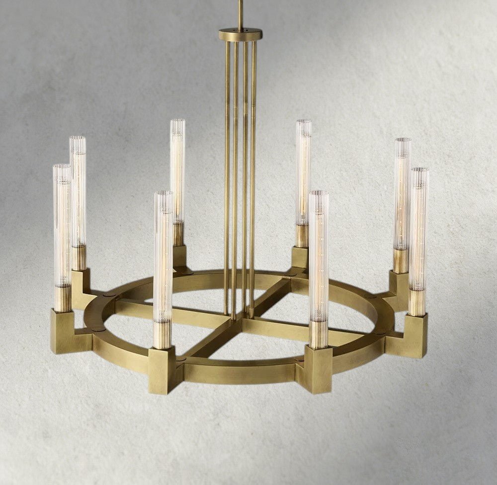 Cennela Round Chandelier 36", 48", 60", 72" - cyranlighting