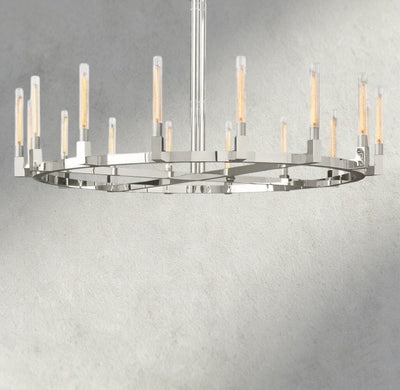 Cennela Round Chandelier 36", 48", 60", 72" - cyranlighting