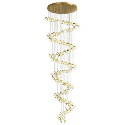 Ceramic Chandeliers Luxury Tulip Flower Ceiling Light - Cyran Lamps