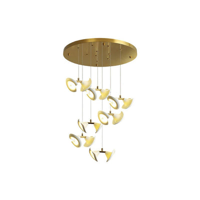 Ceramic Chandeliers Luxury Tulip Flower Ceiling Light - Cyran Lamps