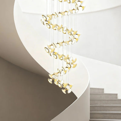 Ceramic Chandeliers Luxury Tulip Flower Ceiling Light - Cyran Lamps