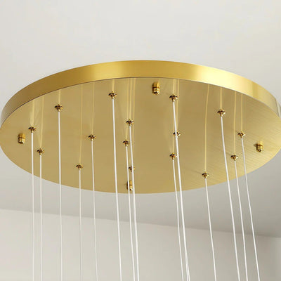 Ceramic Chandeliers Luxury Tulip Flower Ceiling Light - Cyran Lamps