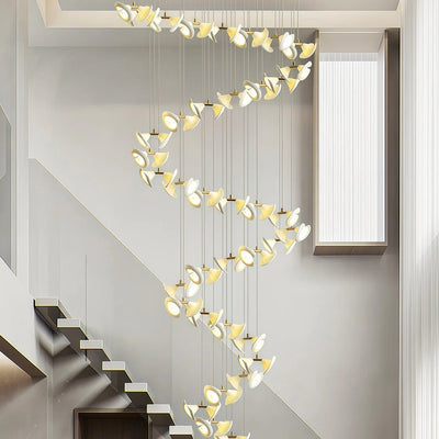 Ceramic Chandeliers Luxury Tulip Flower Ceiling Light - Cyran Lamps
