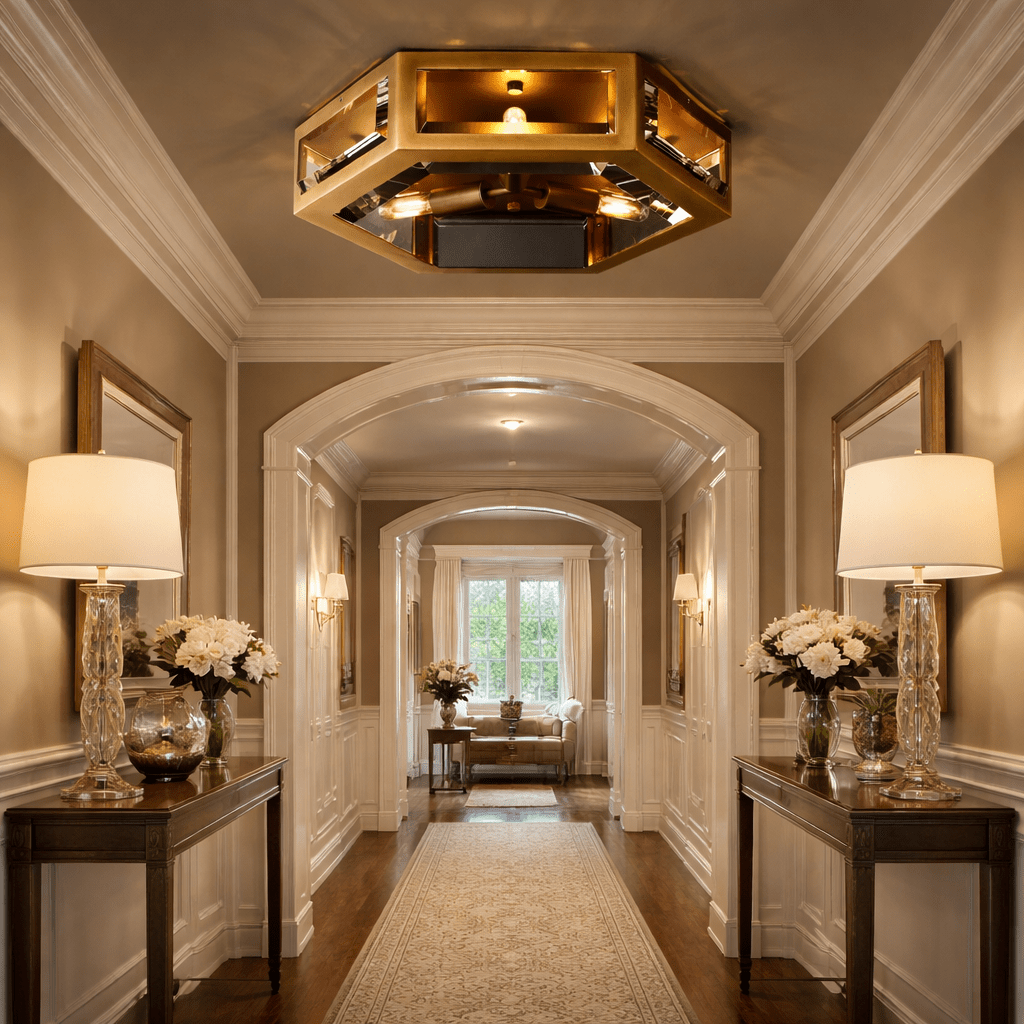 Chevaliere Flushmount - Cyran Lamps