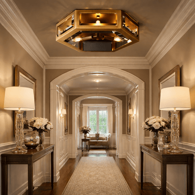 Chevaliere Flushmount - Cyran Lamps