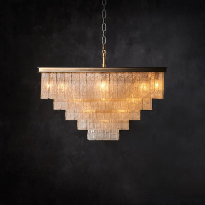 Claire Square Pendant - Cyran Lamps