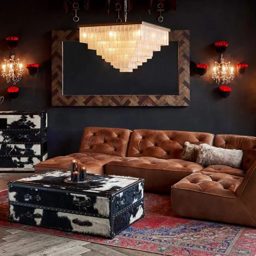 Claire Square Pendant - Cyran Lamps