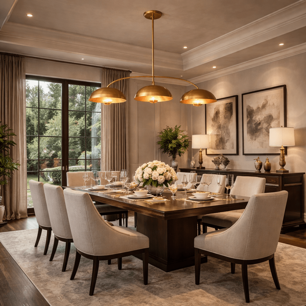 Cosmic Linear Chandelier for Dining Room,Living Room - cyranlighting