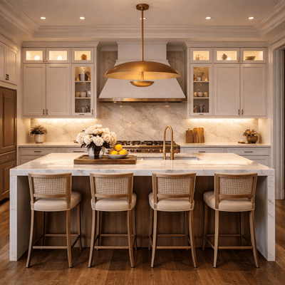 Cosmic Pendant 19'' 25'' 30'' 37'' 49'' 60'' for Kitchen - cyranlighting