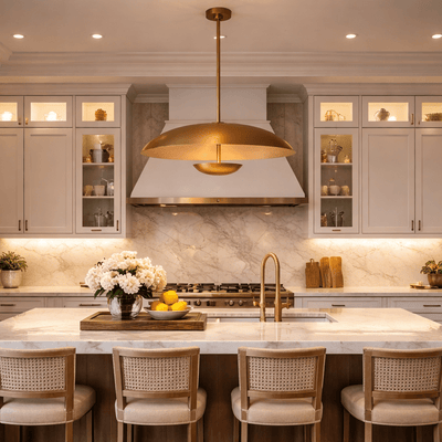Cosmic Pendant 19'' 25'' 30'' 37'' 49'' 60'' for Kitchen - cyranlighting