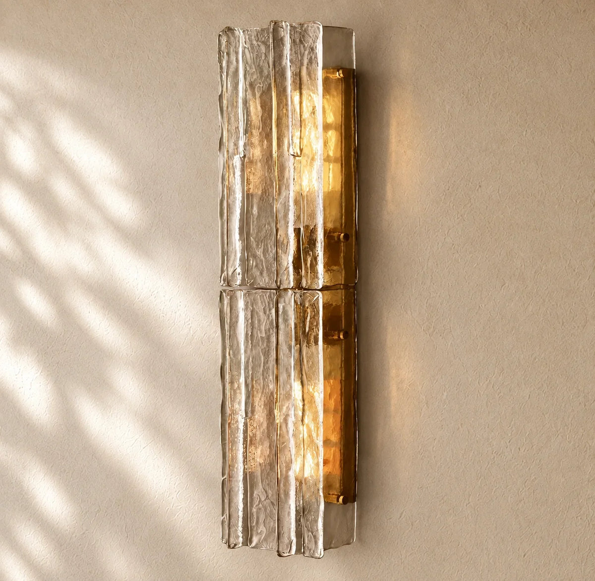 Lattis Glass Sconce 30"