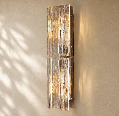 Lattis Glass Sconce 30"