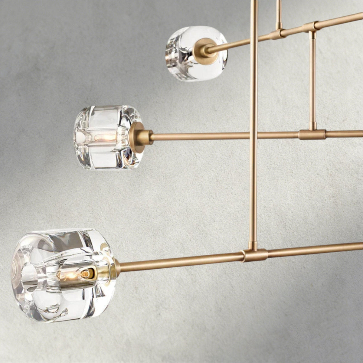 Damuet Mobile Round Chandelier 48", 62" - cyranlighting