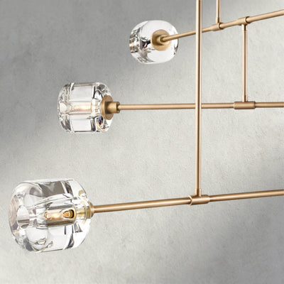 Damuet Mobile Round Chandelier 48", 62" - cyranlighting