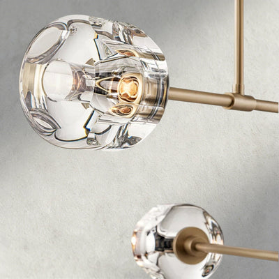 Damuet Mobile Round Chandelier 48", 62" - cyranlighting