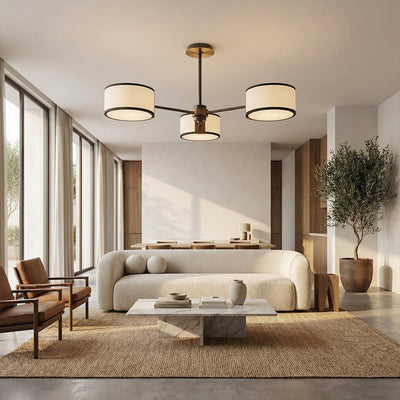 Daphna 3 - Light Semi - Flush Mount - Cyran Lamps