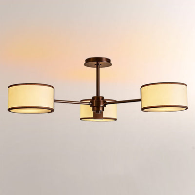 Daphna 3 - Light Semi - Flush Mount - Cyran Lamps