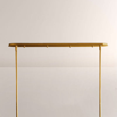 Daphna Linear Metal Drum Chandelier - Cyran Lamps
