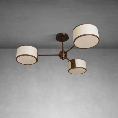 Daphne Fabric Flush Mount - cyranlamps