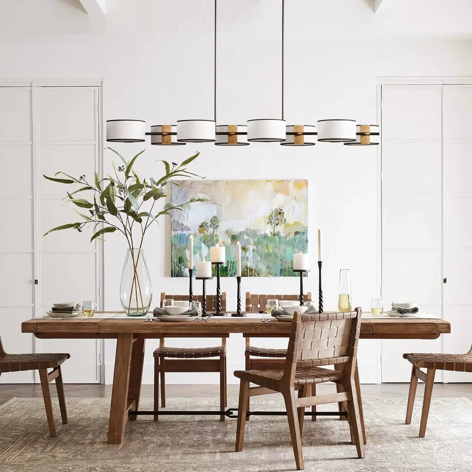 Daphne Linear Chandelier - cyranlamps