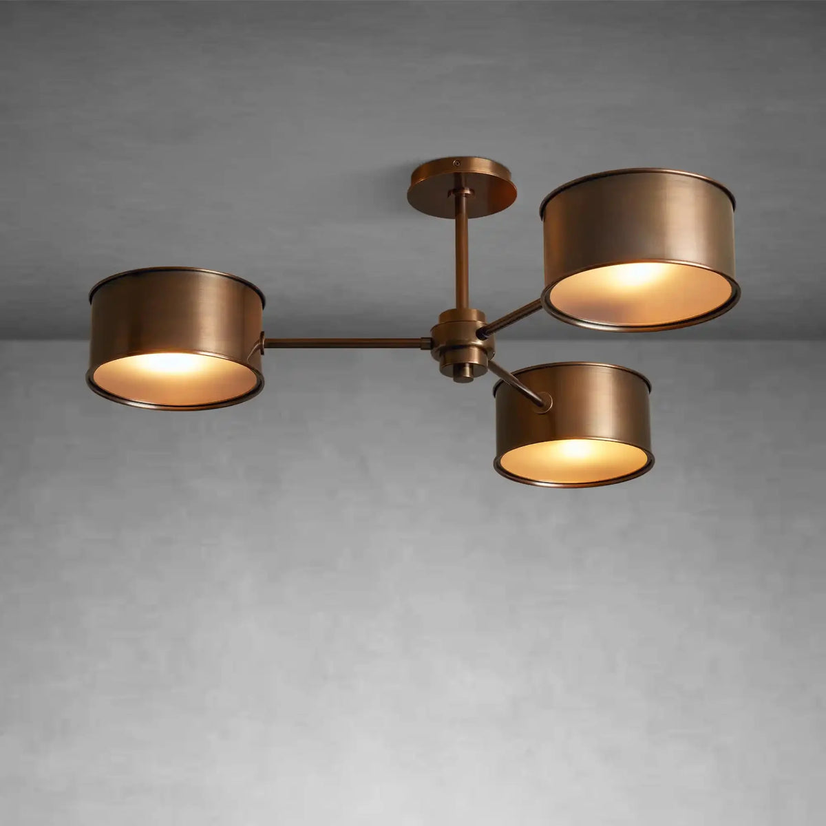 Daphne Metal Flush Mount - cyranlamps