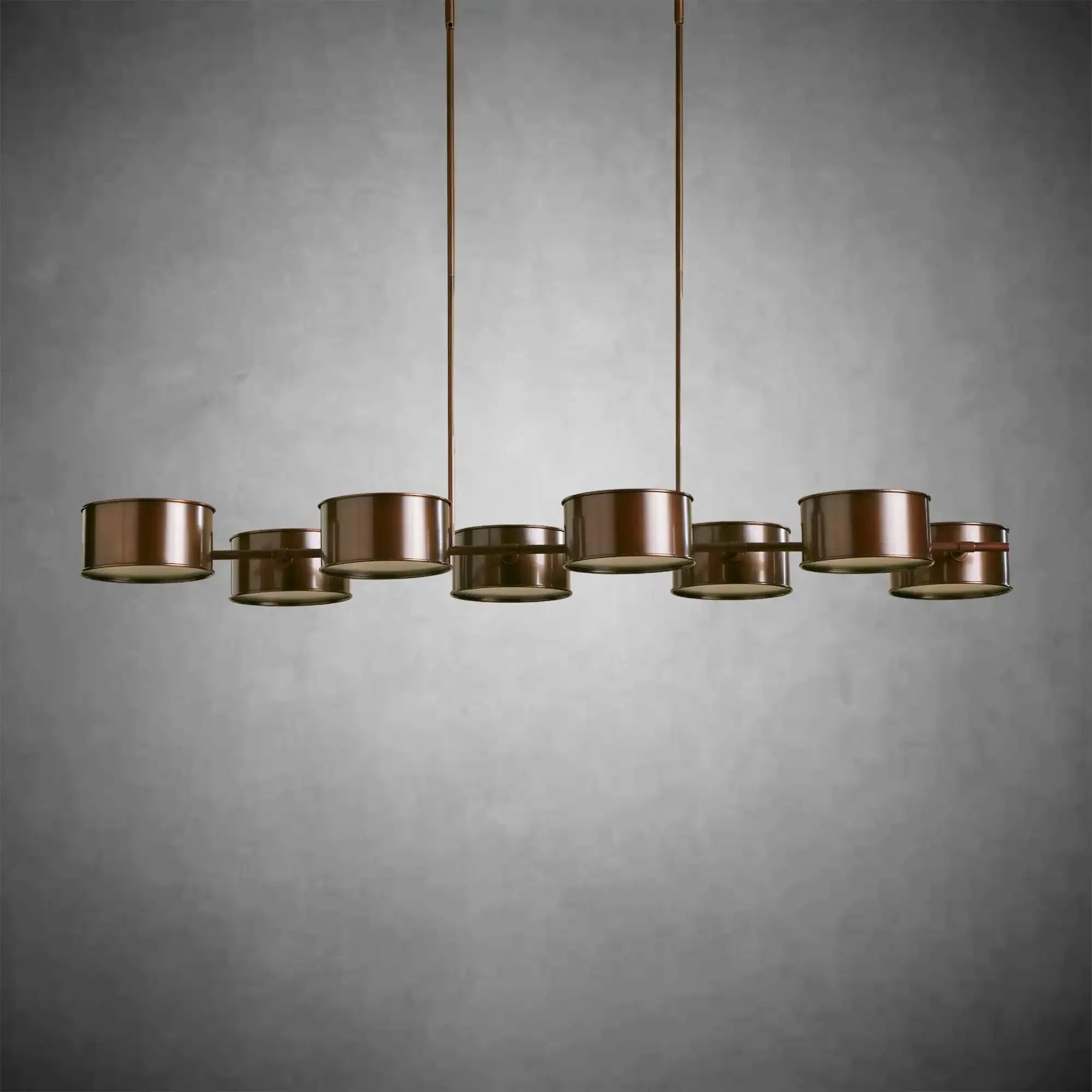 Daphne Metal Linear Chandelier - cyranlamps
