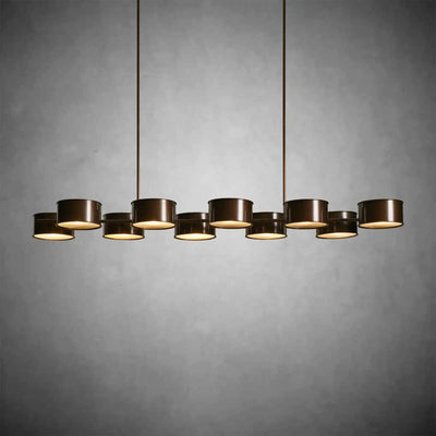Daphne Metal Linear Chandelier - cyranlamps