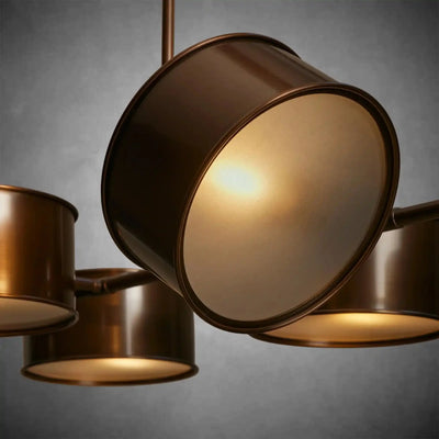 Daphne Metal Linear Chandelier - cyranlamps