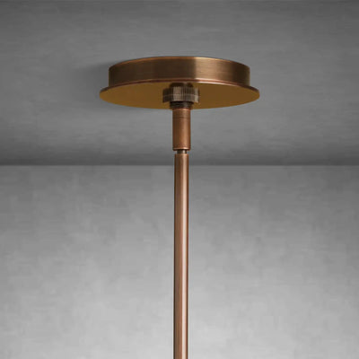 Daphne Metal Round Chandelier - cyranlamps