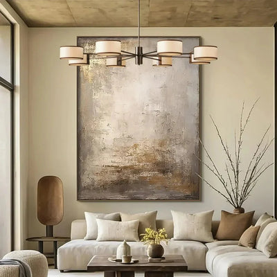 Daphne Round Chandelier - cyranlamps