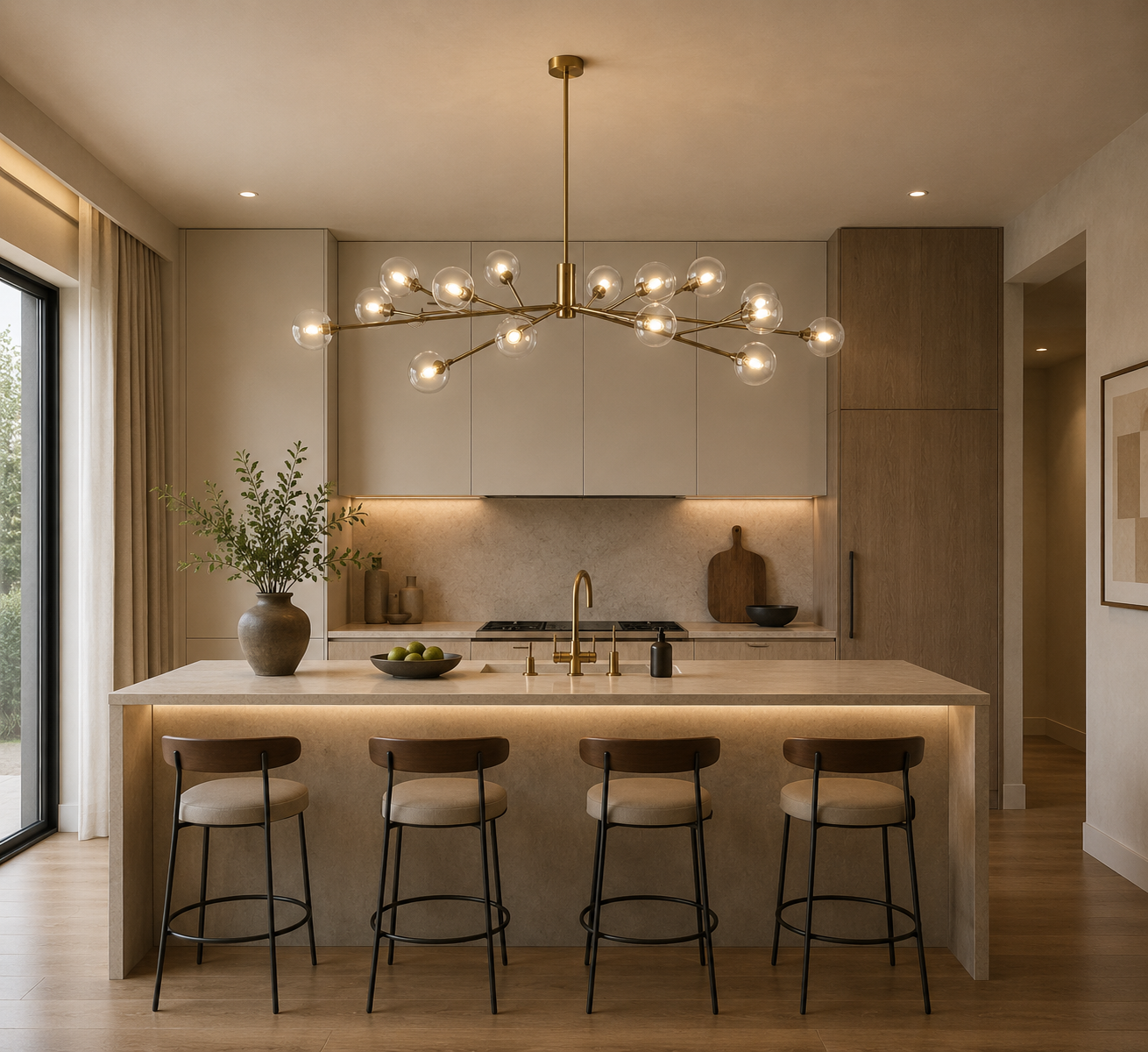 Apollos Round Chandelier