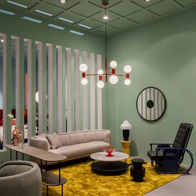 Designer Model Minimalist Multi - bulb Combination Chandelier for Living/Dining Room - cyranlamps