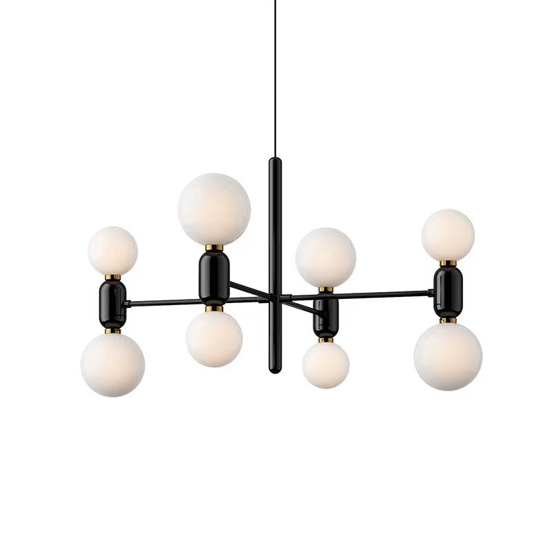 Designer Model Minimalist Multi - bulb Combination Chandelier for Living/Dining Room - cyranlamps