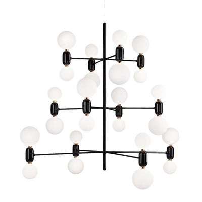 Designer Model Minimalist Multi - bulb Combination Chandelier for Living/Dining Room - cyranlamps