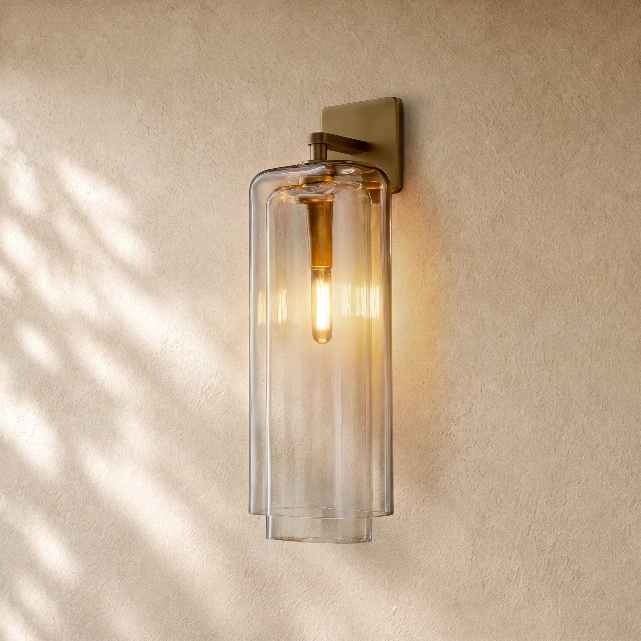 Lacourt Amber Glass Sconce