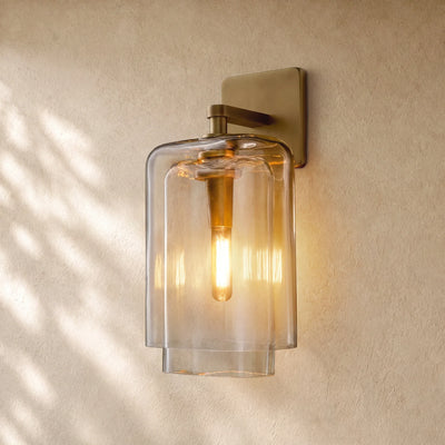 Lacourt Amber Glass Sconce