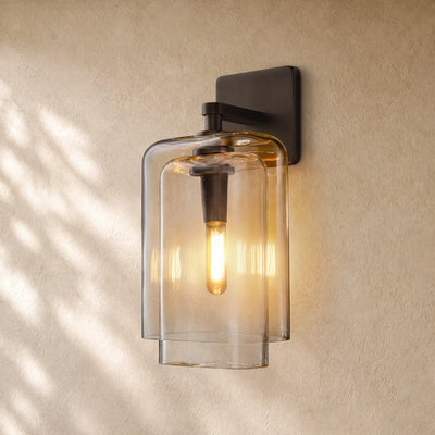 Lacourt Amber Glass Sconce