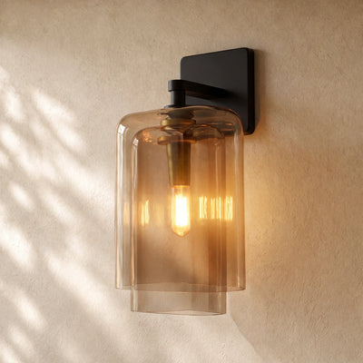 Lacourt Amber Glass Sconce