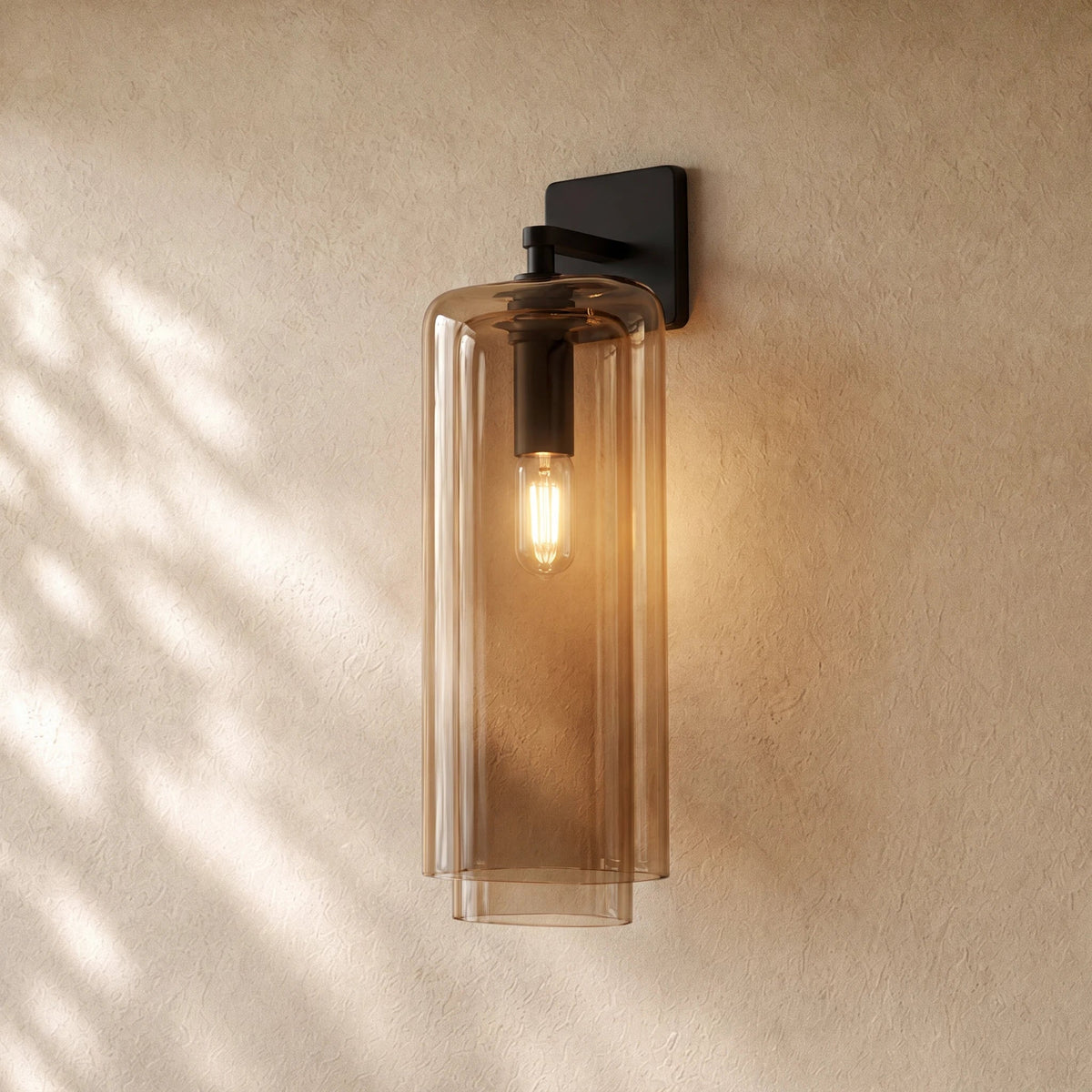 Lacourt Amber Glass Sconce