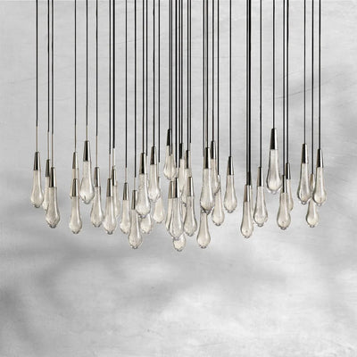 Soltaire Round Chandelier 17" 24" 36“ 58“